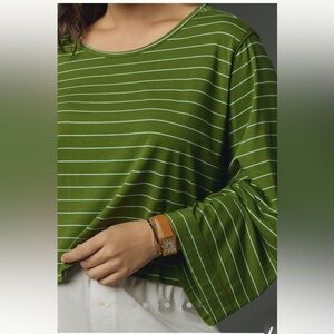 Anthropologie East West Long Sleeve Top EUC